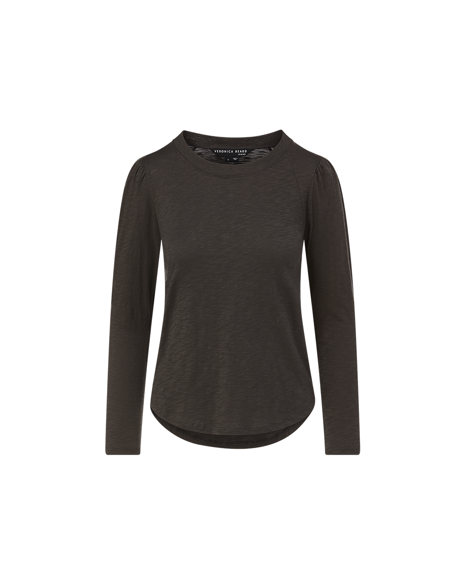 Veronica Beard | Mason Baseball Tee Charcoal