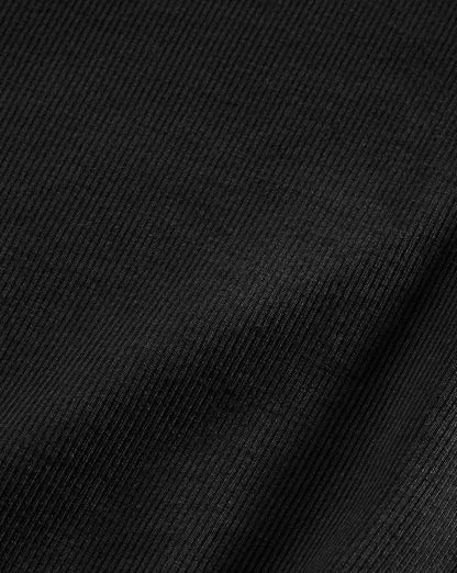 Veronica Beard | Pruitt Ribbed Tee in Black Black