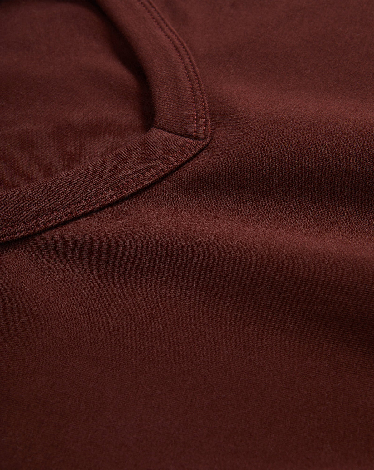 Veronica Beard | Devin V-Neck T-Shirt in Raisin Burgundy Raisin