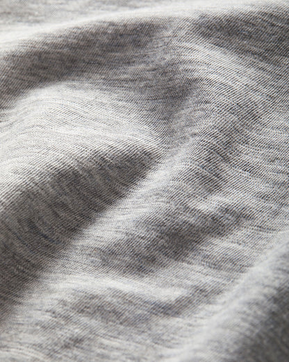 Veronica Beard | Waldorf Ruched-Sleeve Tee in Heather Grey Heather Grey
