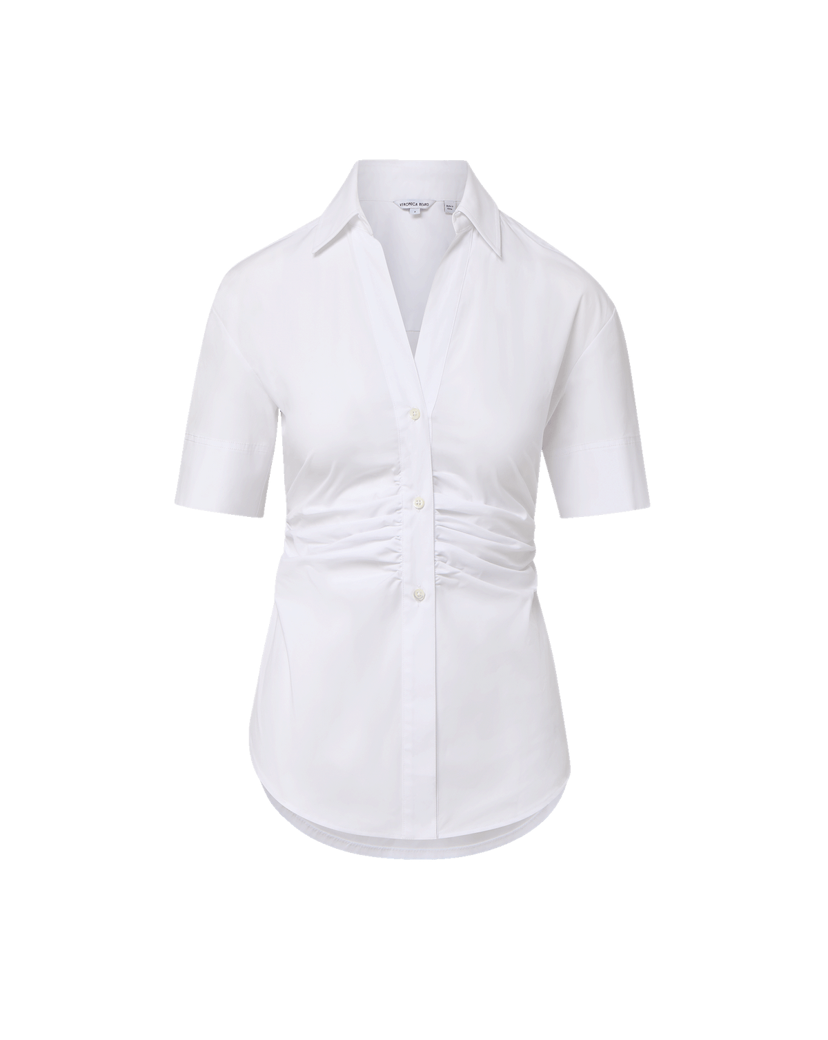 Veronica Beard | Davra Button-Down Shirt in White White