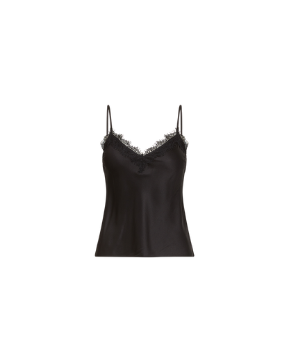Veronica Beard | Ciarlo Lace-Trim Top Black