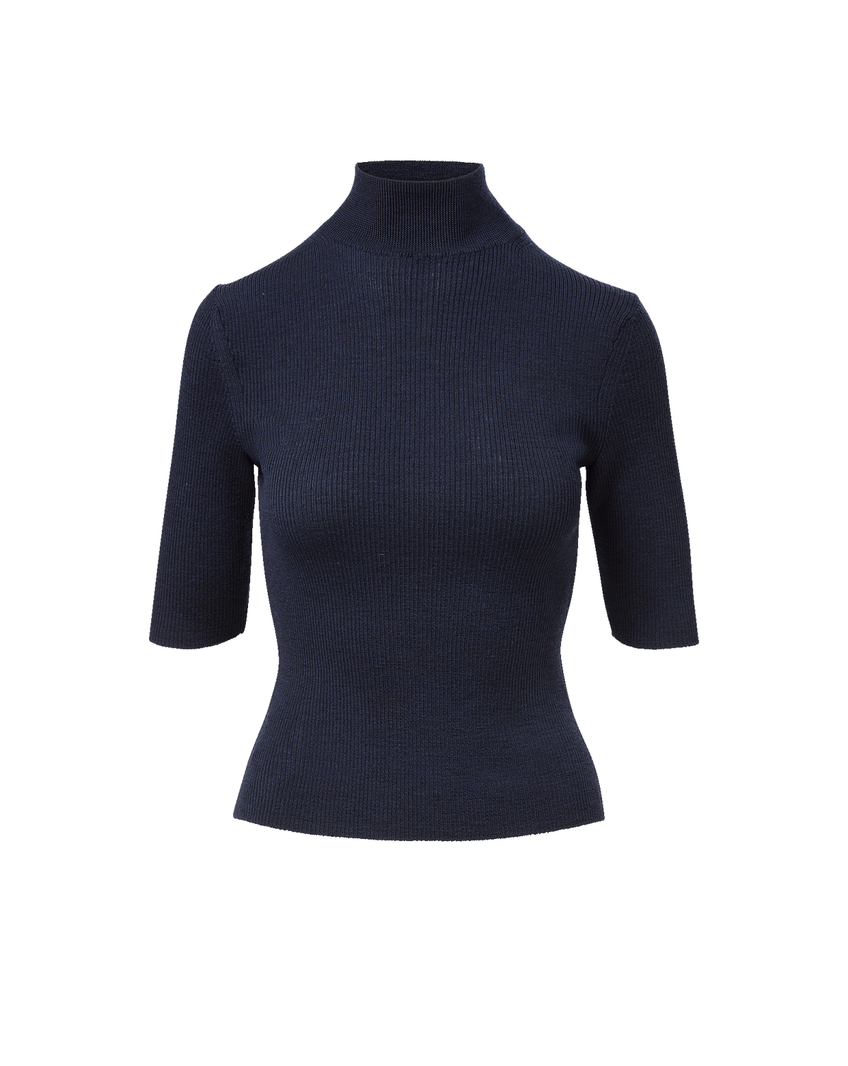 Veronica Beard | Alastair Merino Wool Pullover in Heritage Navy Melange Heritage Navy Melange