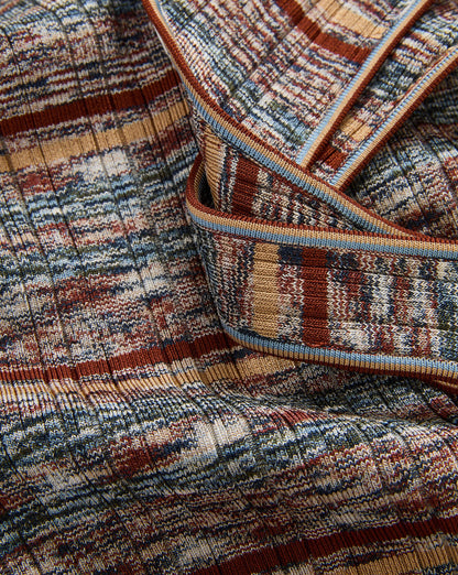 Veronica Beard | Sandra Knit Tank Top in Rust Multi-Color Rust Multi