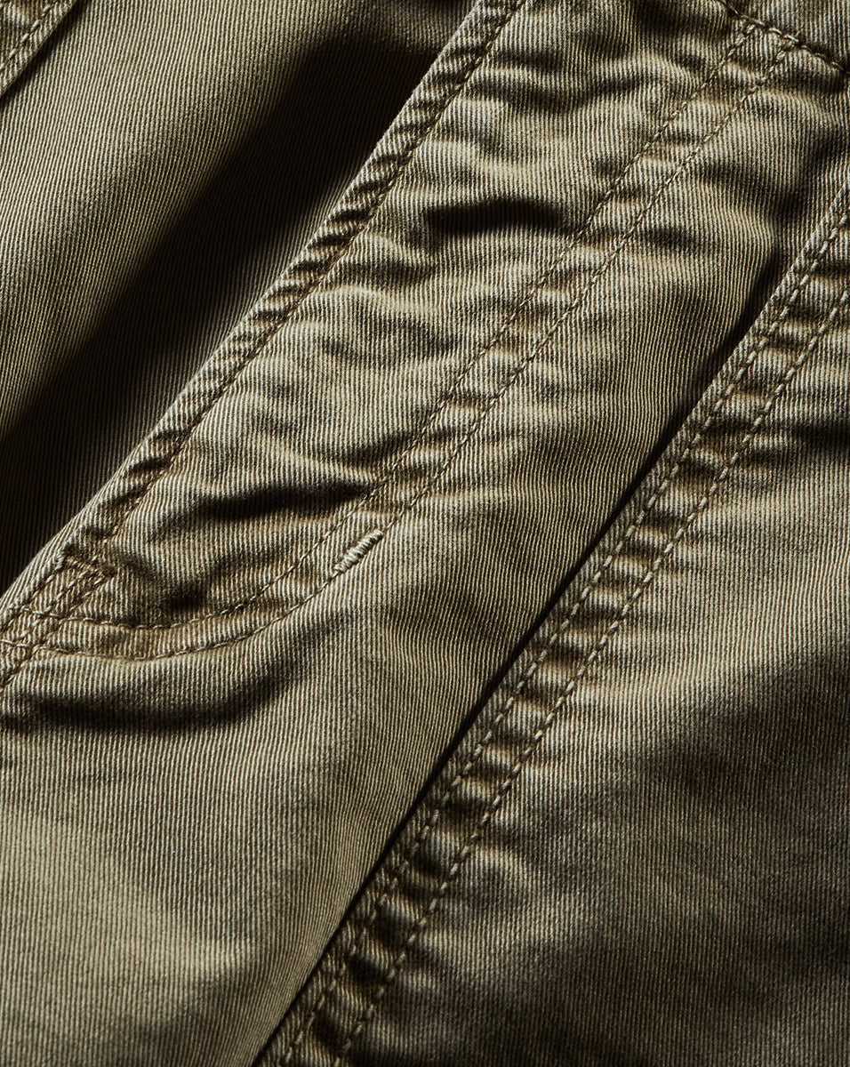 Veronica Beard | Arya Straight-Leg Pant in Army Army
