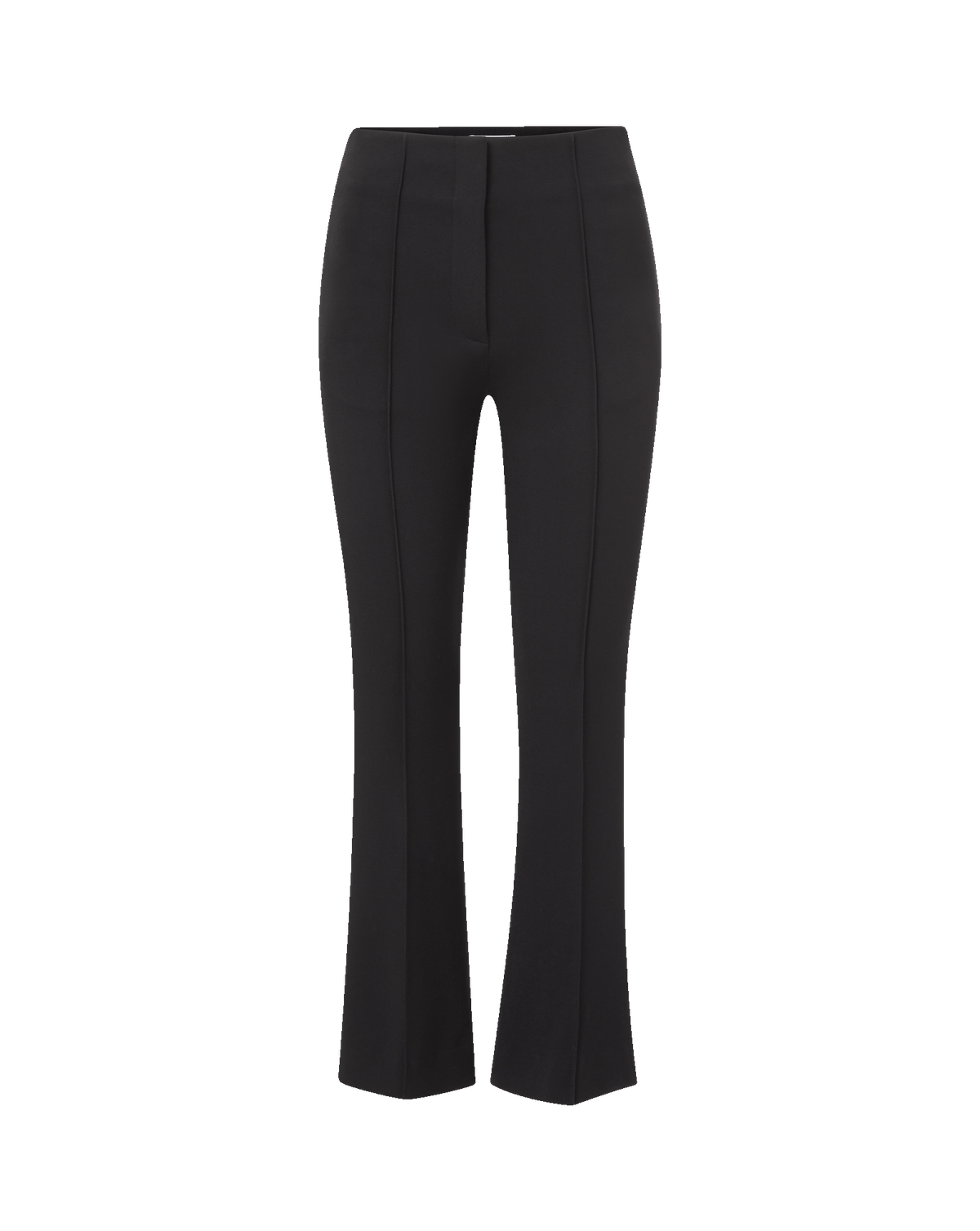 Veronica Beard | Kean Slim-Leg Cropped Pant in Black Black