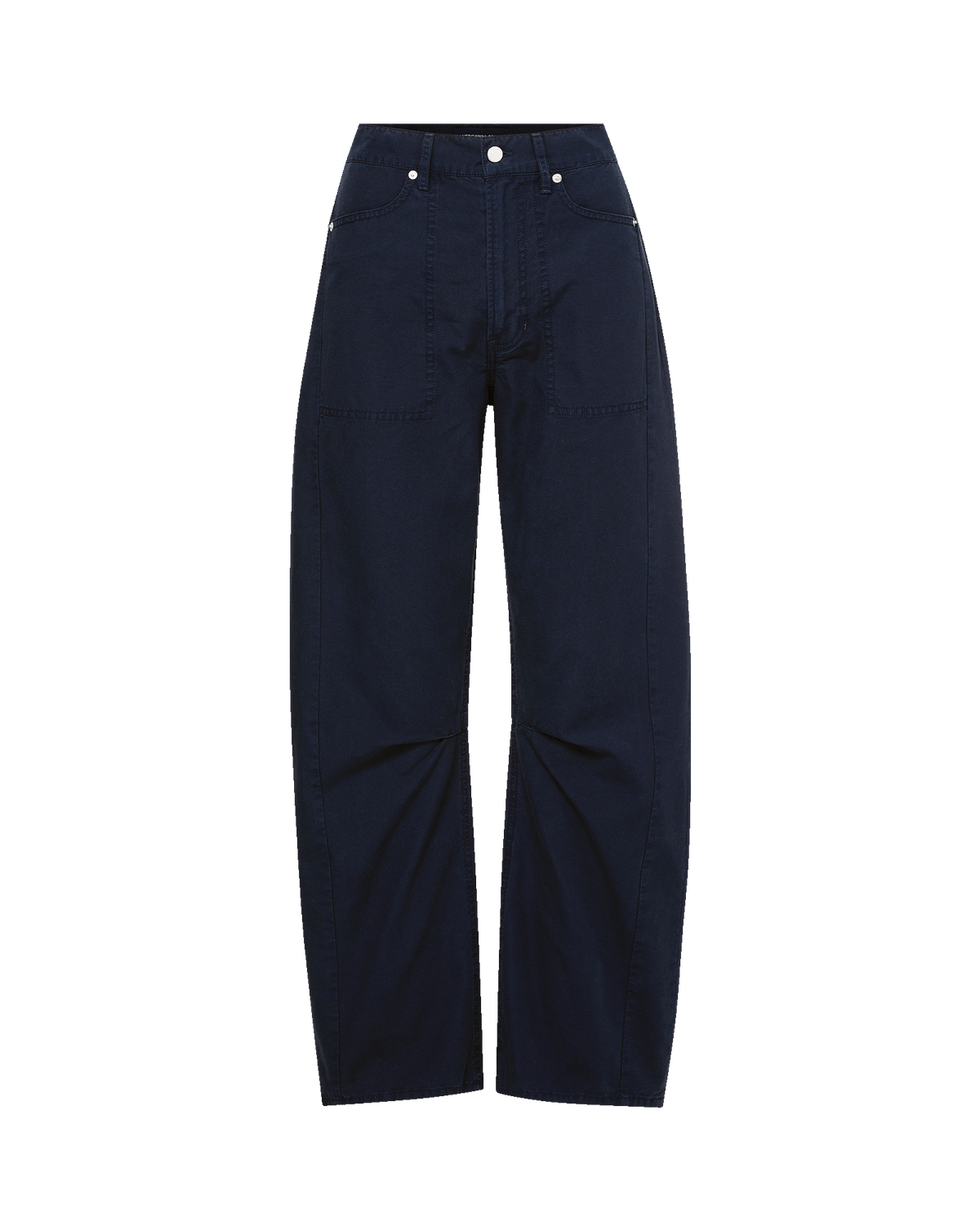 Veronica Beard | Sloan Barrel Jean in Navy Blue Stone Navy Stone