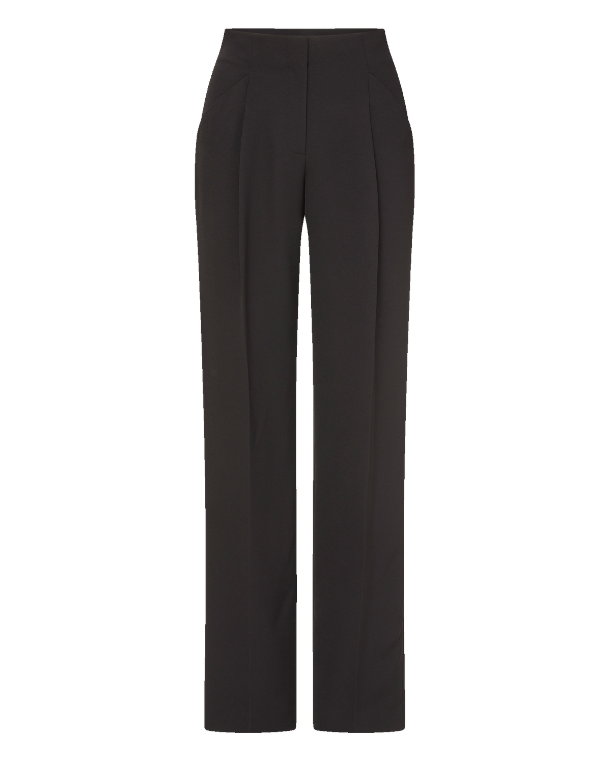 Veronica Beard | Kenneth Pleated Pant in Black Black
