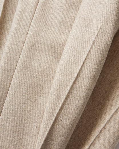 Veronica Beard | Holt Wide-Leg Pant in Oatmeal Melange Oatmeal Melange