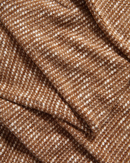 Veronica Beard | Yadira Wide-Leg Pant in Tan Melange Acorn Melange