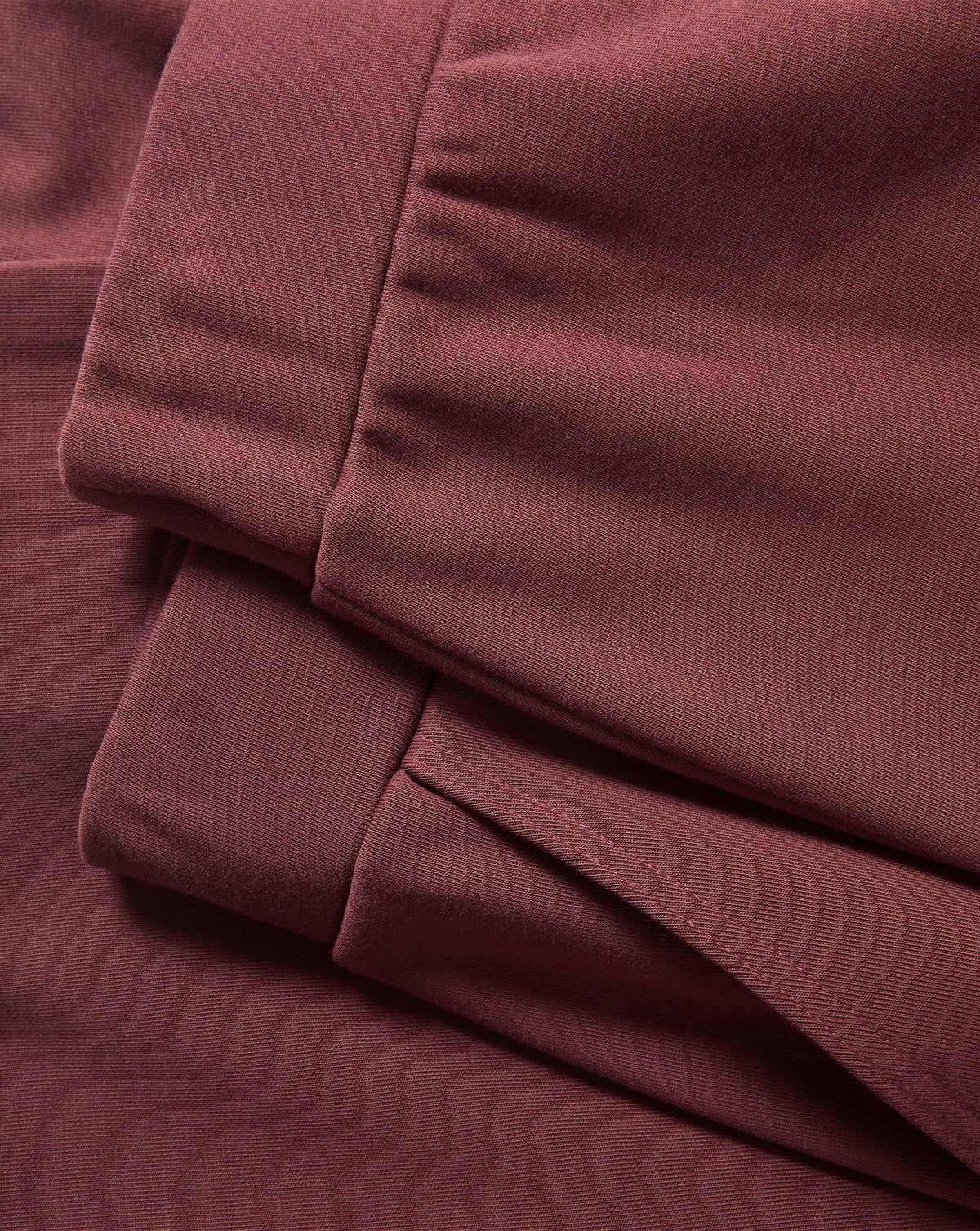 Veronica Beard | Saunder Wide-Leg Pant in Burgundy Burgundy