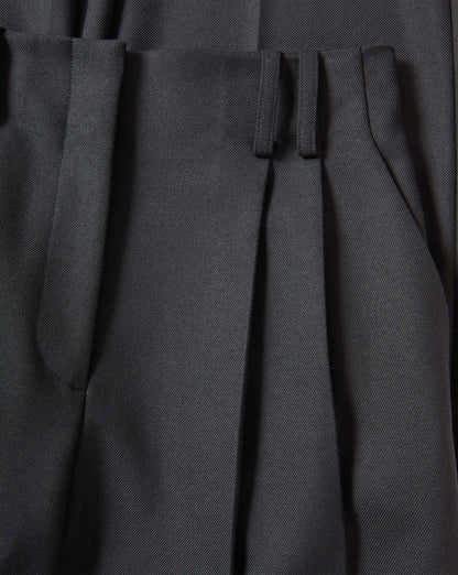 Veronica Beard | Whitlock Barrel Pant in Black Black