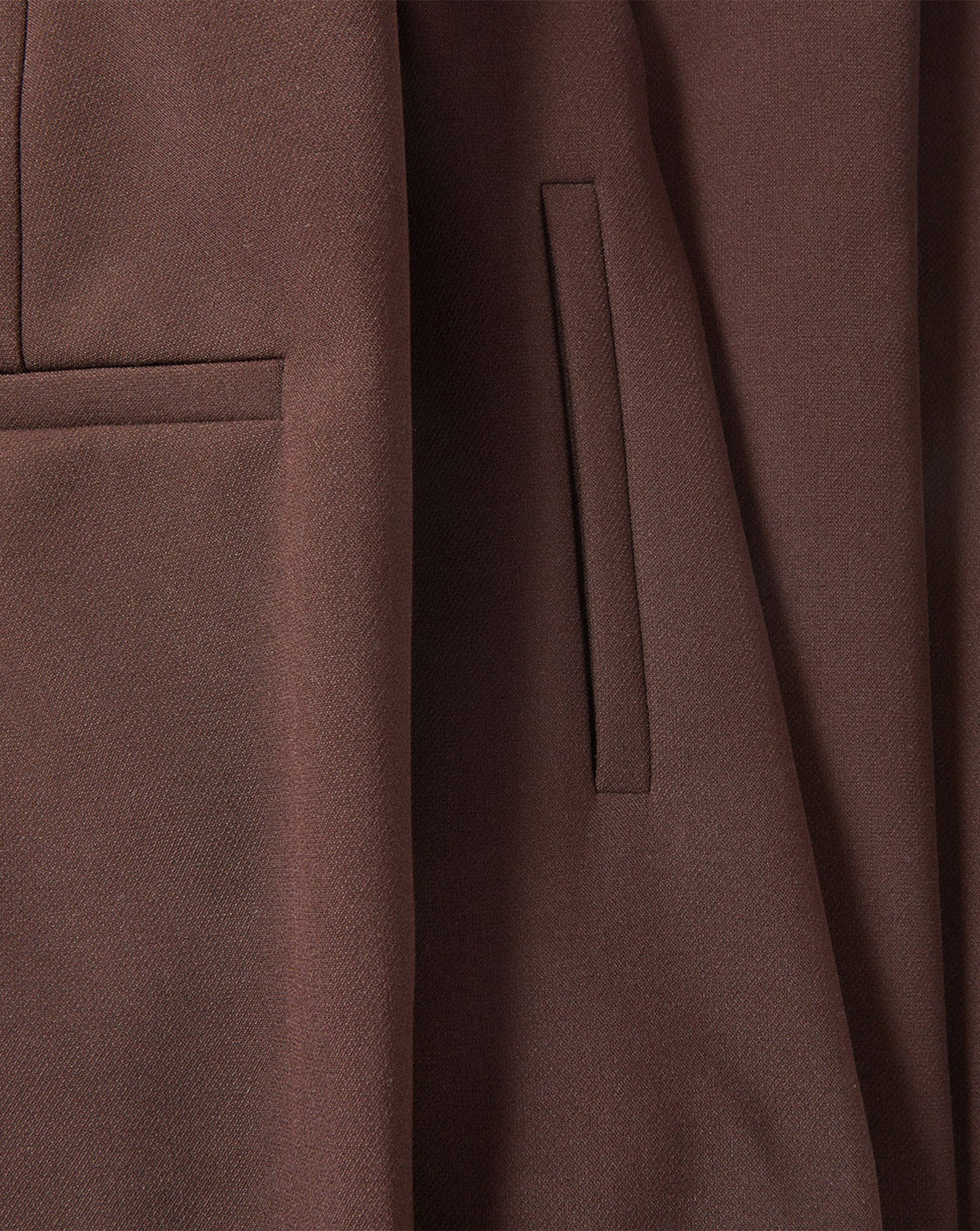 Veronica Beard | Arte Kick-Flare Cropped Pant in Dark Brown Espresso
