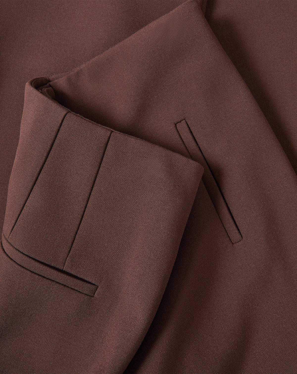 Veronica Beard | Carys Straight-Leg Pant in Dark Brown Espresso Espresso