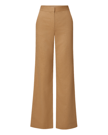 Veronica Beard | Tonelli Wide-Leg Pant in Camel Camel