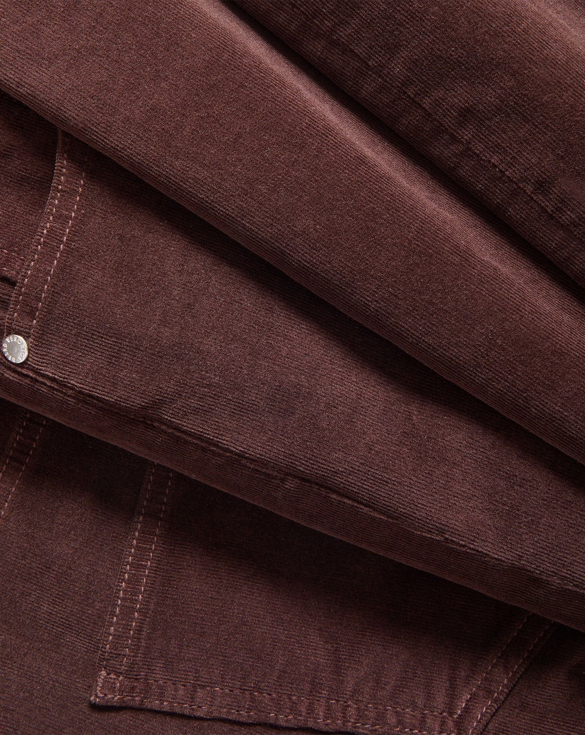 Veronica Beard | Crosbie Corduroy Slim Wide-Leg Pant in Dark Brown Espresso Espresso