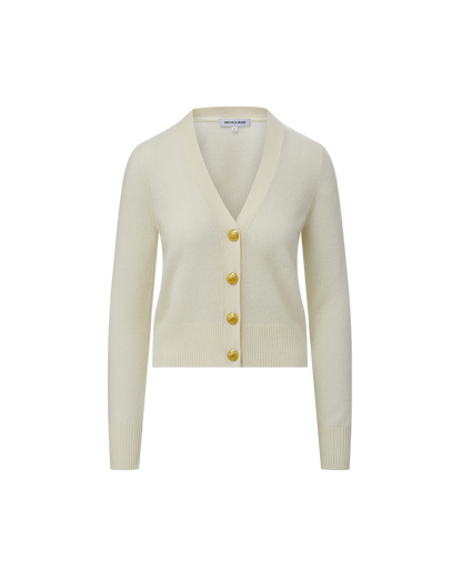 Veronica Beard | Solene Cashmere Cardigan in Ivory Ivory