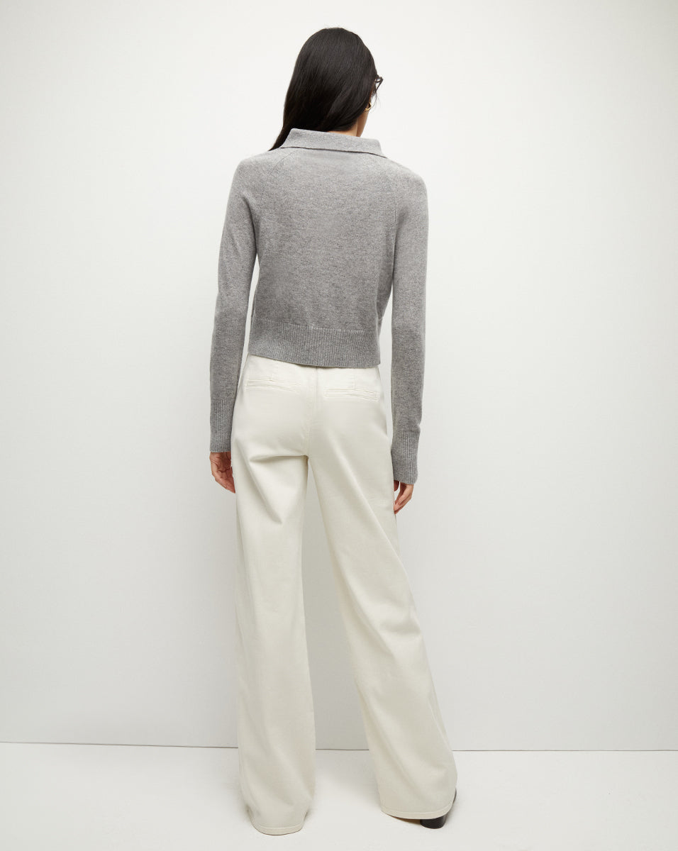 Veronica Beard | Cheshire Cashmere Cardigan in Heather Grey Heather Grey