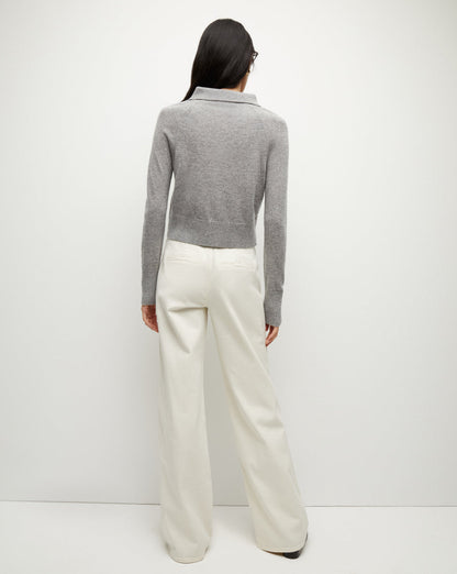 Veronica Beard | Cheshire Cashmere Cardigan in Heather Grey Heather Grey