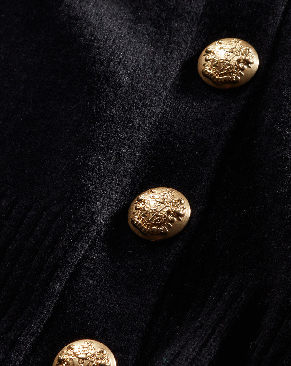 Veronica Beard | Solene Cashmere Cardigan Black