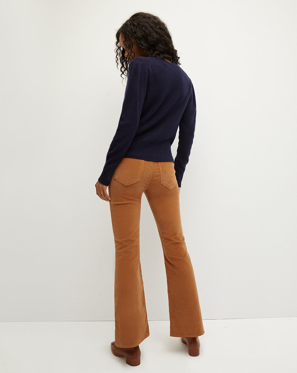 Veronica Beard | Solene Cashmere Cardigan Navy