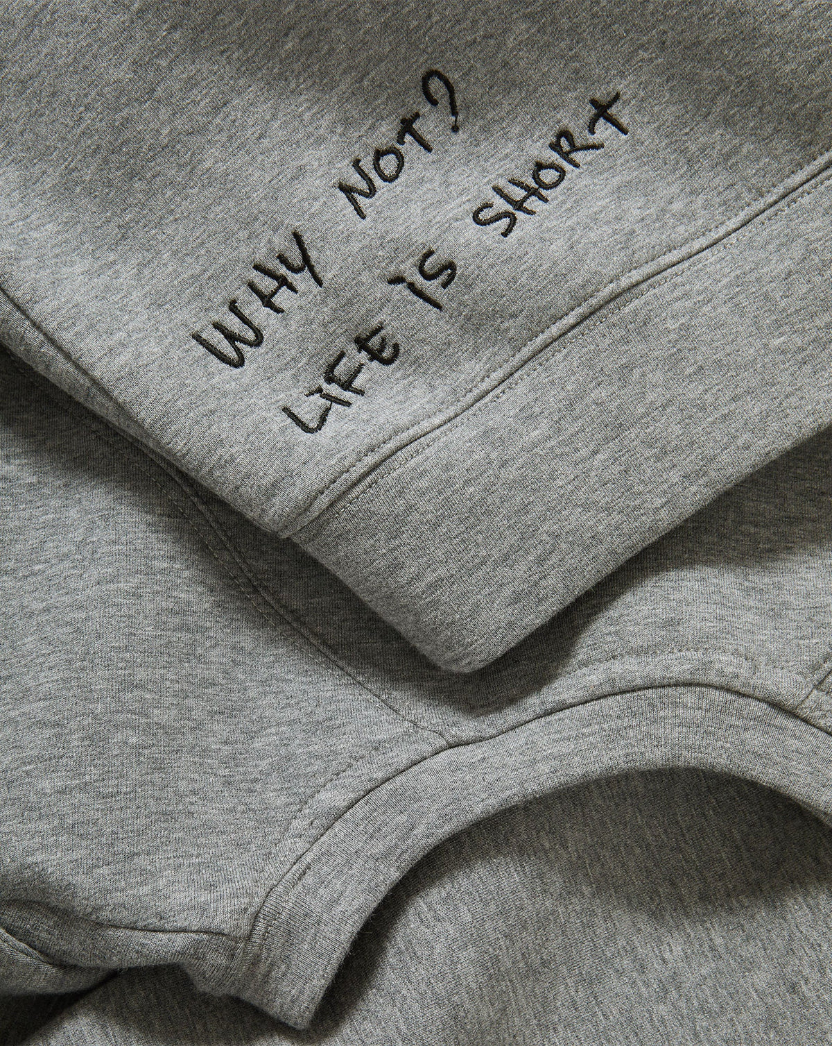 Veronica Beard | Beaumont Embroidered Sweatshirt in Light Heather Grey Light Heather Grey/Wn