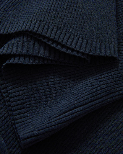 Veronica Beard | Sid Crewneck Knit Tank Top in Navy Navy