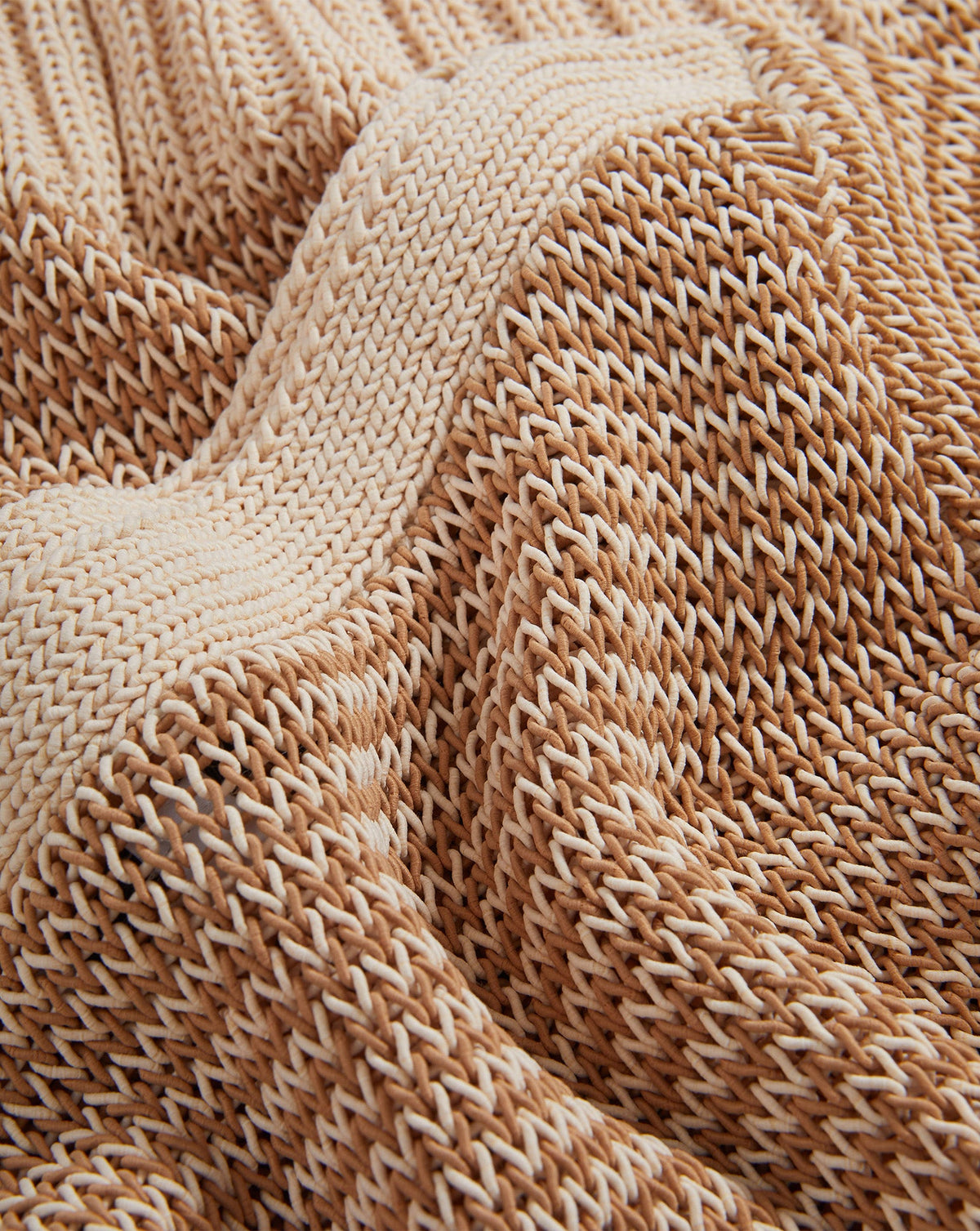 Veronica Beard | Orlian Knit Pullover in Chai/Ecru Chai/Ecru