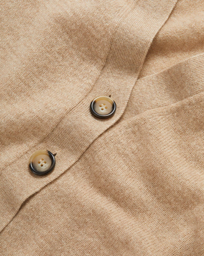 Veronica Beard | Solene Cashmere Cardigan in Oatmeal Oatmeal