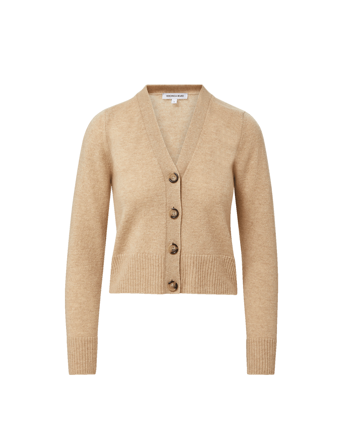 Veronica Beard | Solene Cashmere Cardigan in Oatmeal Oatmeal
