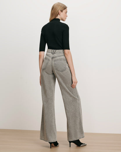 Veronica Beard | Alastair Merino Wool Pullover in Black Black