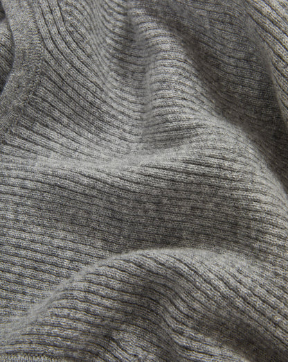 Veronica Beard | Sid Cashmere Tank Top in Heather Grey Heather Grey