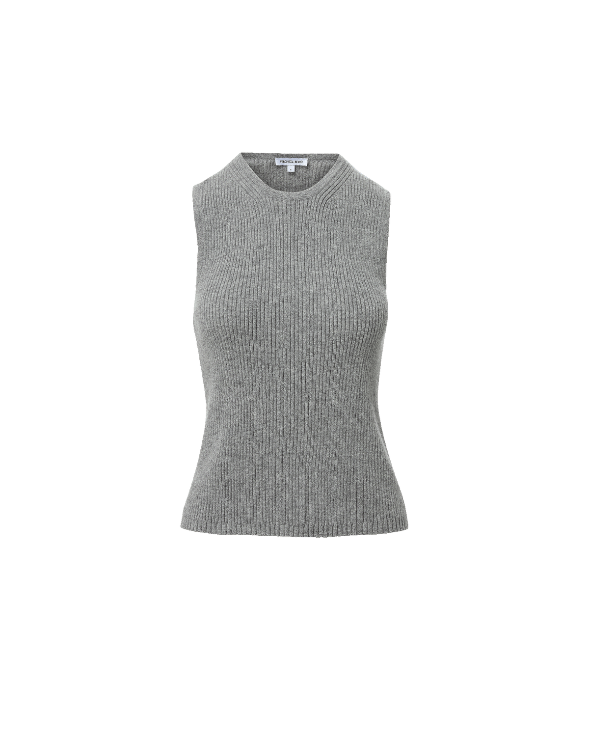 Veronica Beard | Sid Cashmere Tank Top in Heather Grey Heather Grey