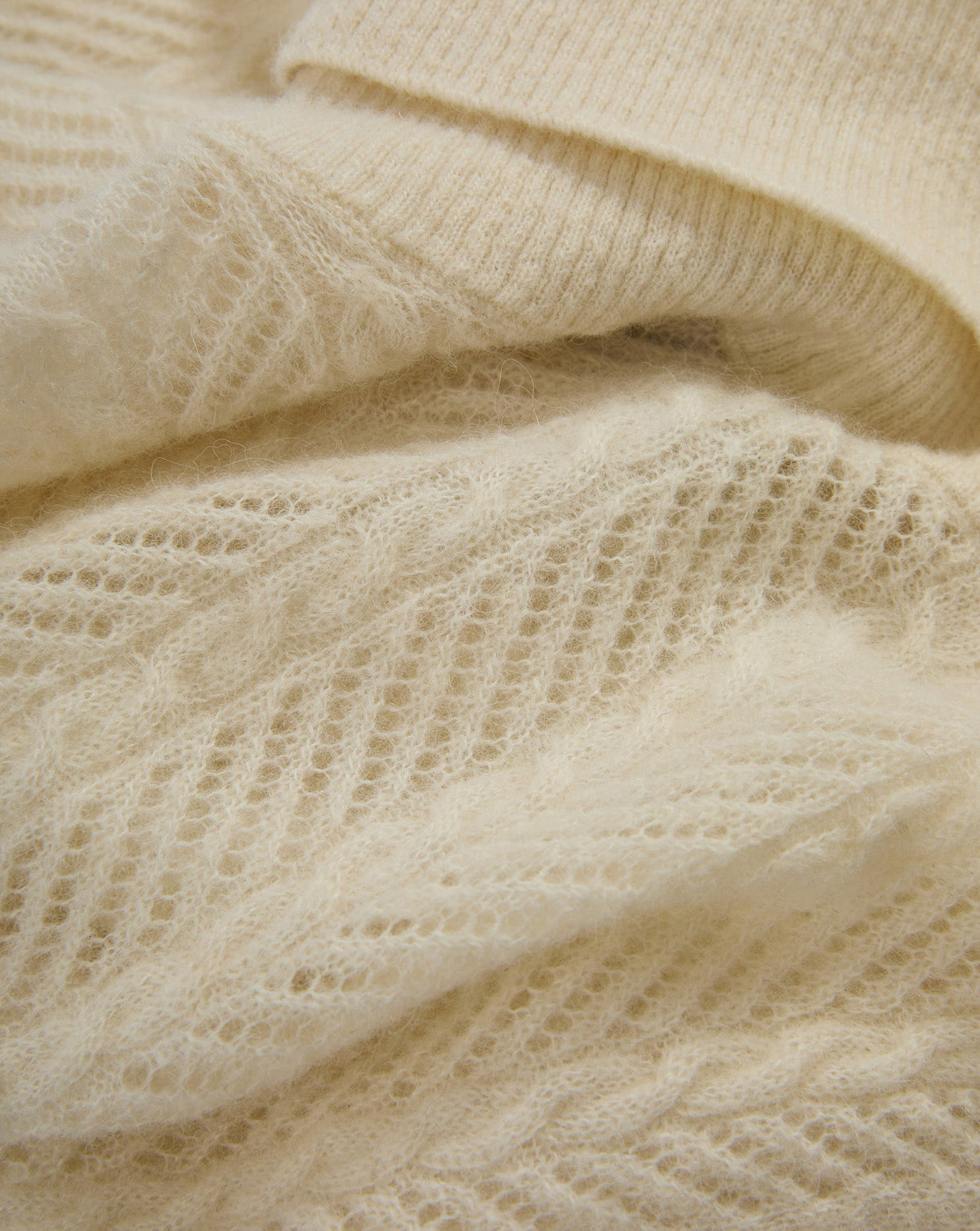 Veronica Beard | Mazzy Pointelle Sleeveless Sweater in Dove White Dove White