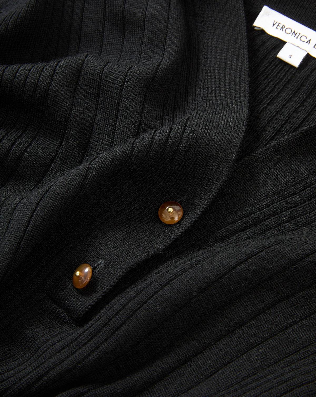 Veronica Beard | Rouni Merino Wool Pullover in Black Black