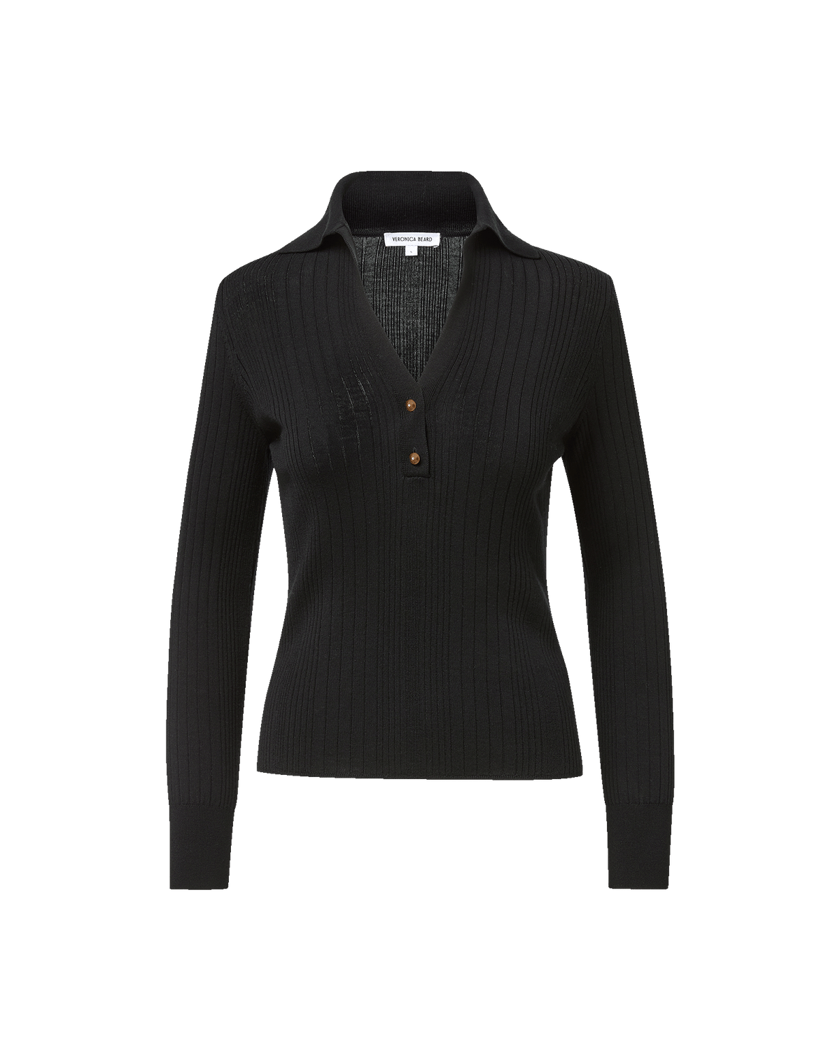 Veronica Beard | Rouni Merino Wool Pullover in Black Black