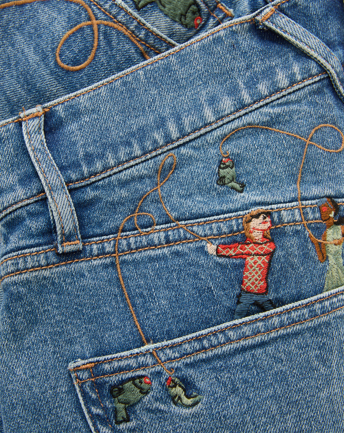 Veronica Beard | Elijah Denim Short in Stoned Serendipity Stoned Serendipity