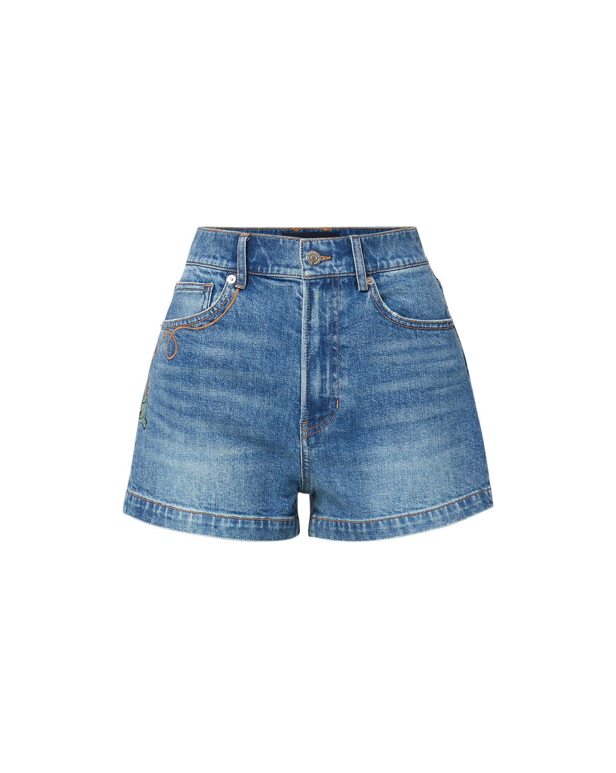 Veronica Beard | Elijah Denim Short in Stoned Serendipity Stoned Serendipity