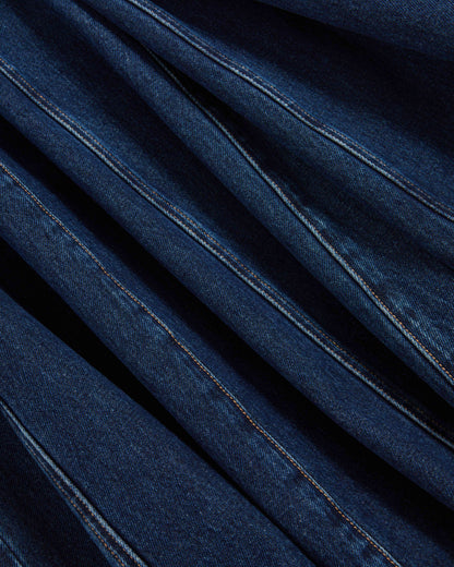 Veronica Beard | Nasreen Denim Midi Skirt in Heart Breaker Heart Breaker