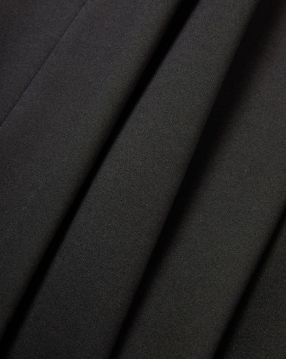 Veronica Beard | Holmes Ponte Midi Skirt in Black Black