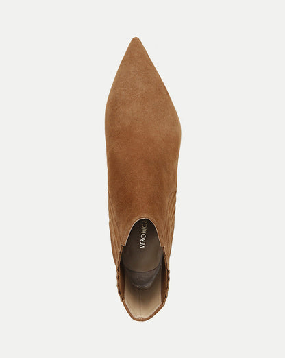 Veronica Beard | Lisa Mid-Heel Ankle Boot in Hazelwood Hazelwood