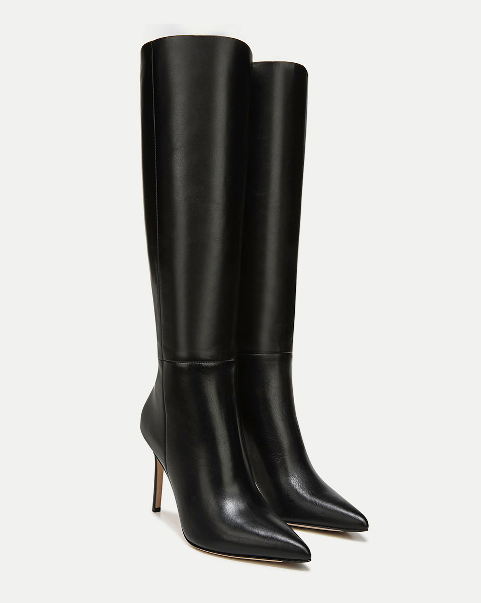 Veronica Beard | Lisa Stiletto Boot in Black Black