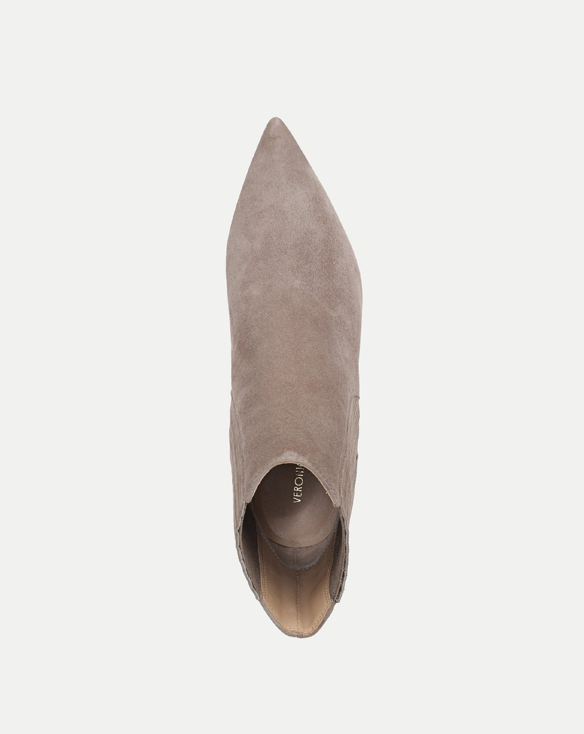 Veronica Beard | Lisa Mid-Heel Ankle Boot in Bark Bark