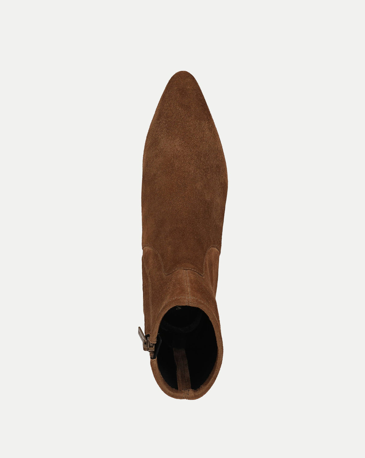 Veronica Beard | Glinda Stretch Ankle Boot in Brown Suede Chestnut