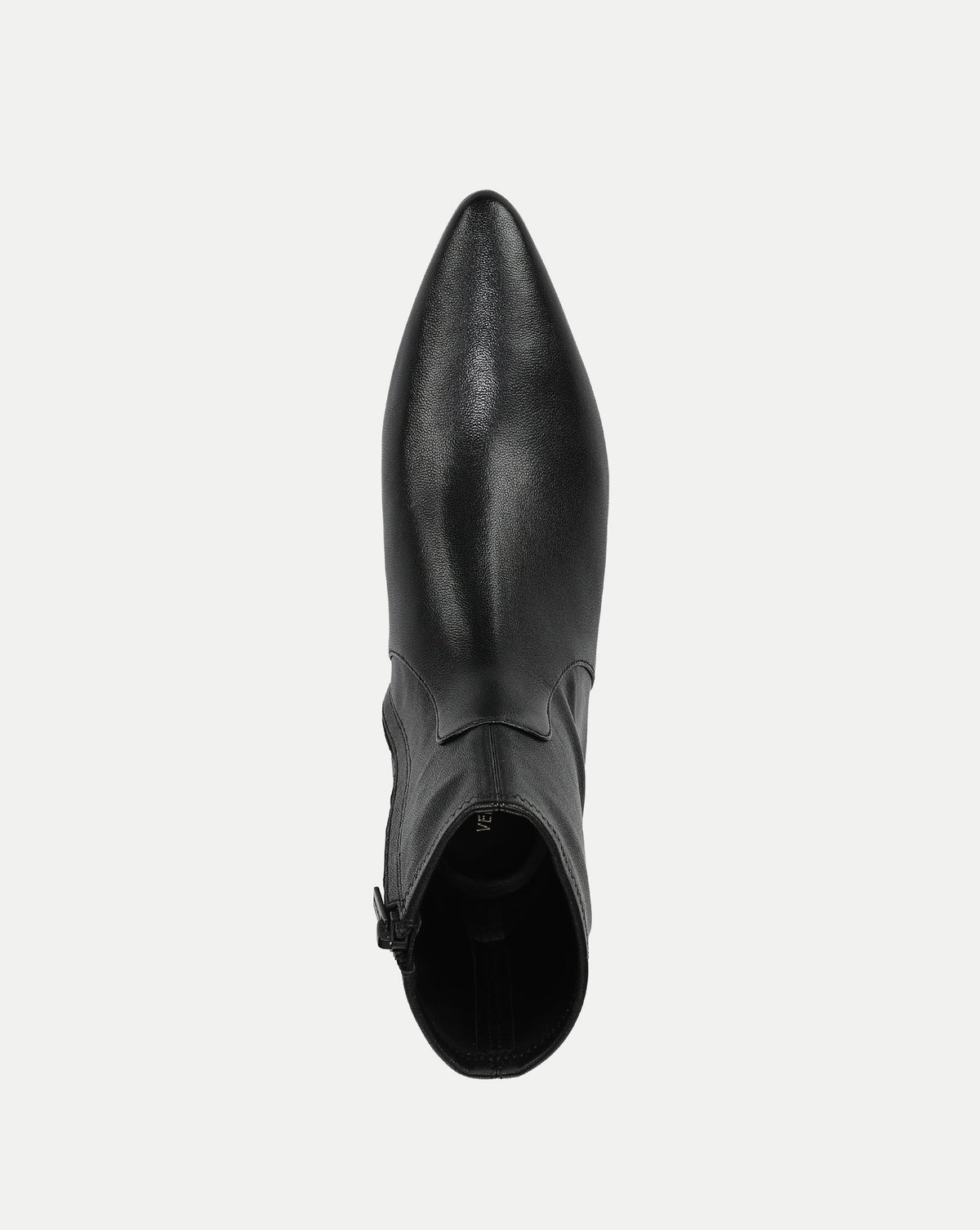 Veronica Beard | Glinda Stretch Ankle Boot in Black Leather Black