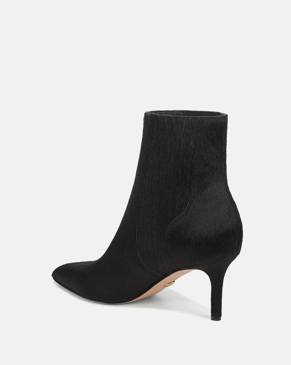 Veronica Beard | Lisa Mid-Heel Ankle Boot in Black Black