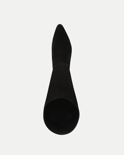 Veronica Beard | Gabrielle Tall Boot in Black Suede Black