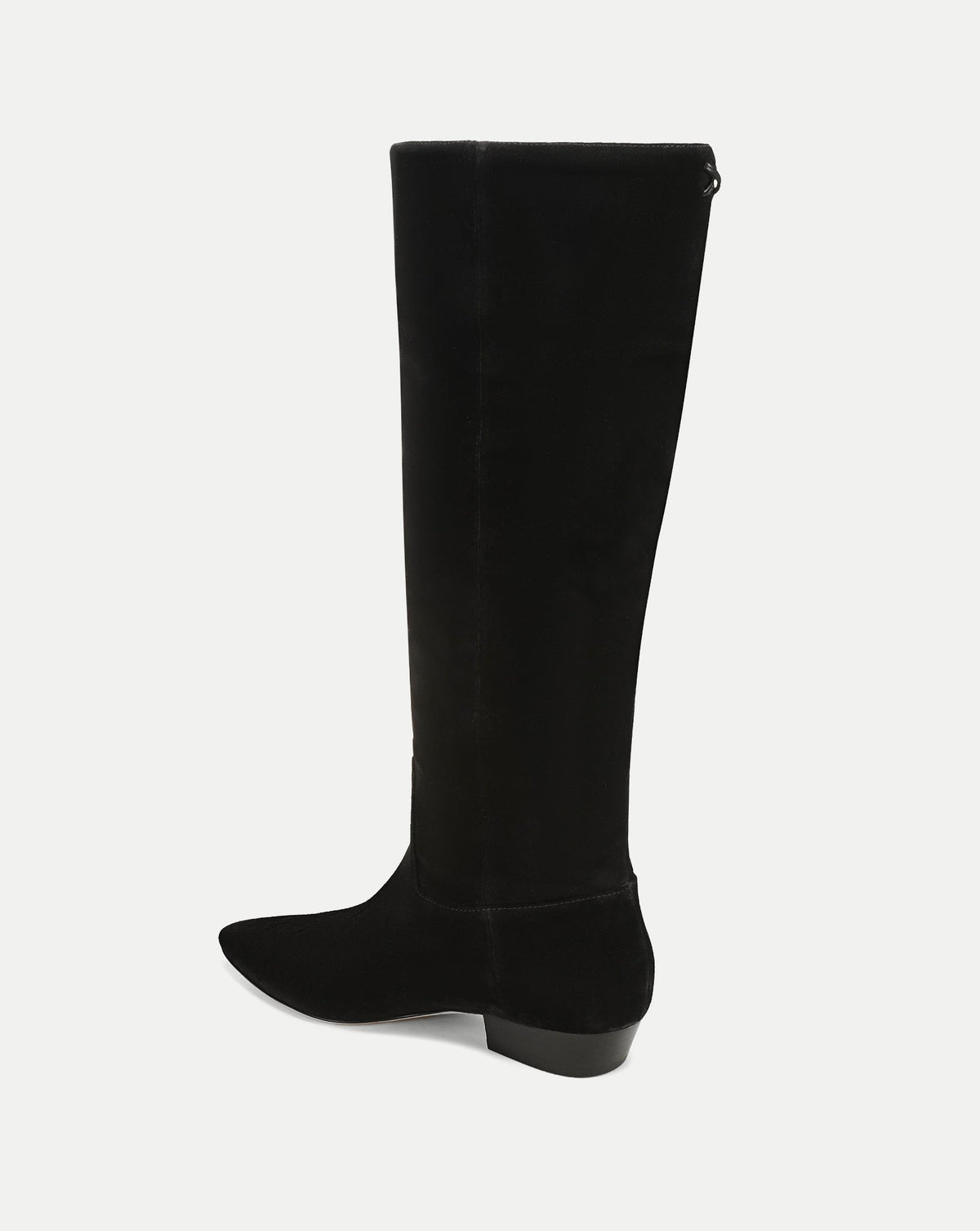 Veronica Beard | Gabrielle Tall Boot in Black Suede Black