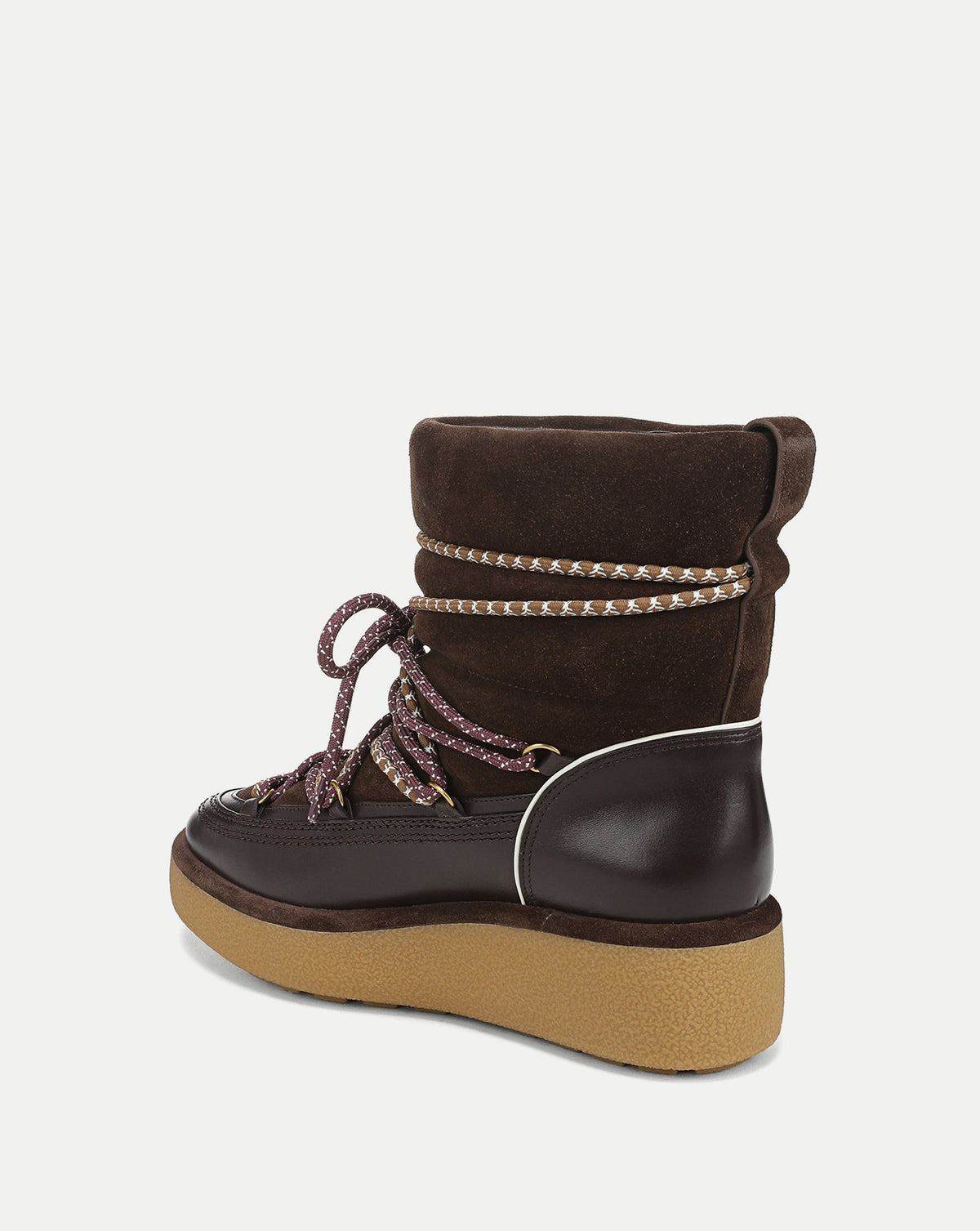 Veronica Beard | Kirsta Suede Boot in Espresso Multi Espresso Multi