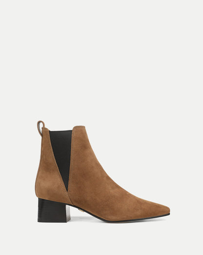 Veronica Beard | Astra Chelsea Boot in Chestnut Chestnut